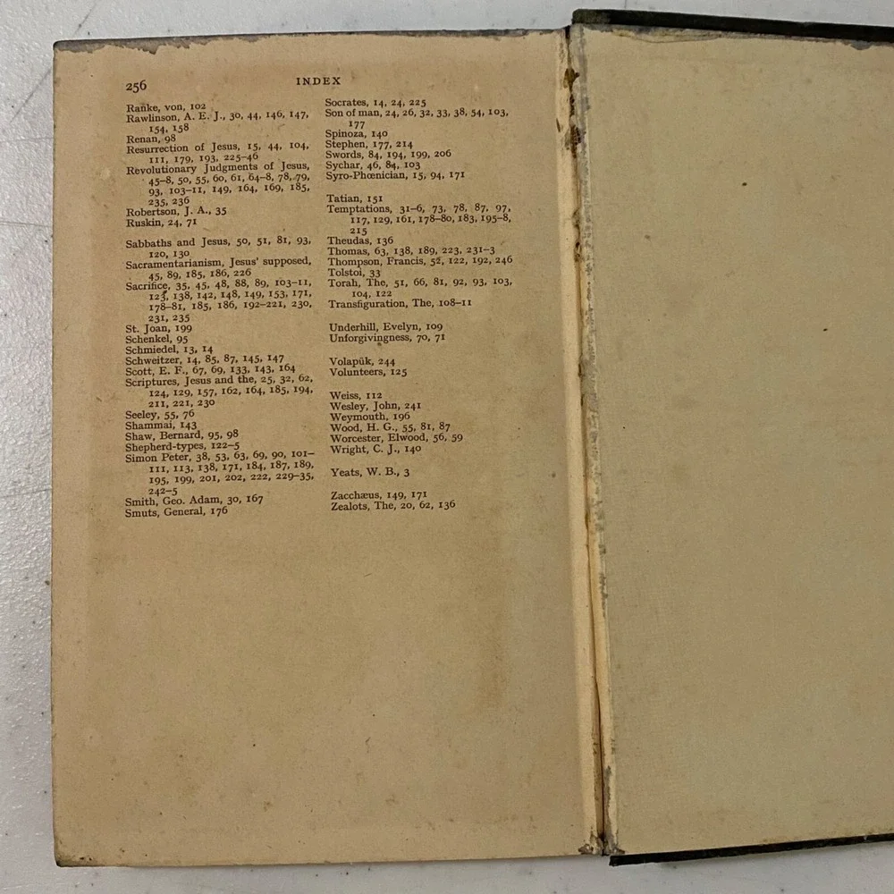 Jesus Hardcover S Pearce Carey Vintage Religious Book Christian‎ 1940s